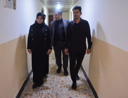 Dean of Basra Engineering Technical College Inspects Student Dormitories to Address Student Needs.