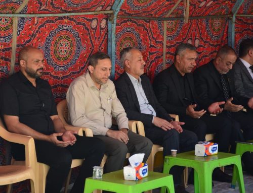 The Deanship of Basra Engineering Technical College Participates in the Memorial Ceremony for Syed Hassan Nasrallah at the Southern Technical University Presidency.