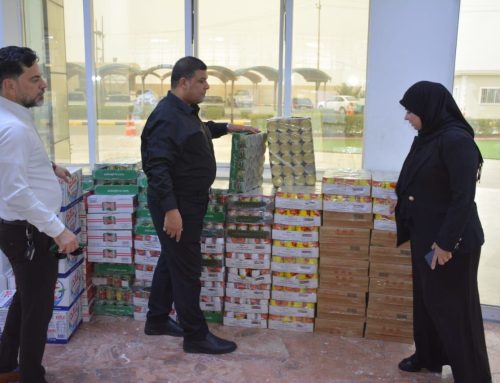 Basra Engineering Technical College Dispatches First Batch of Humanitarian Aid in Support of the Lebanese People.