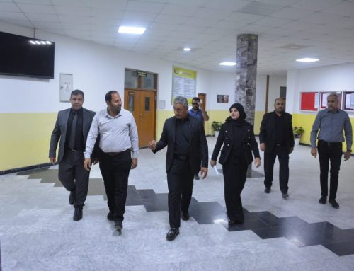 The President of Southern Technical University Conducts an Inspection of Evening Study Classrooms and Laboratories at Basra Engineering Technology College.